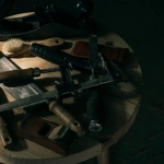 Коллекционный игровой автомат Zeus vs Hades в музейной экспозиции